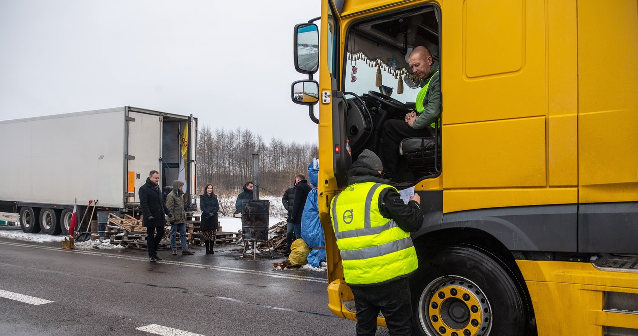 Protest przewoźników. Ukraińcy informują o uzgodnieniach z polskim rządem