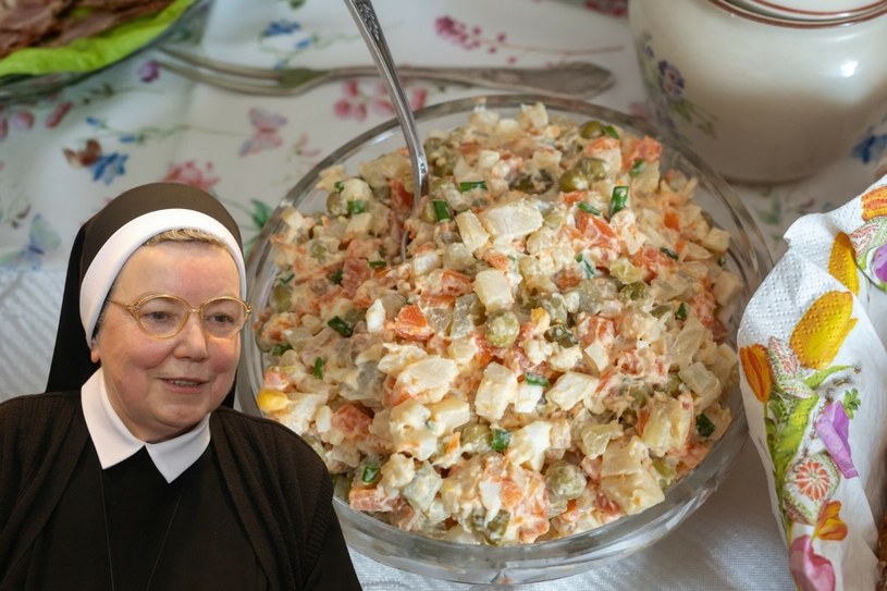 Sałatka jarzynowa w tej wersji zachwyci gości. Tak robi ją siostra Anastazja