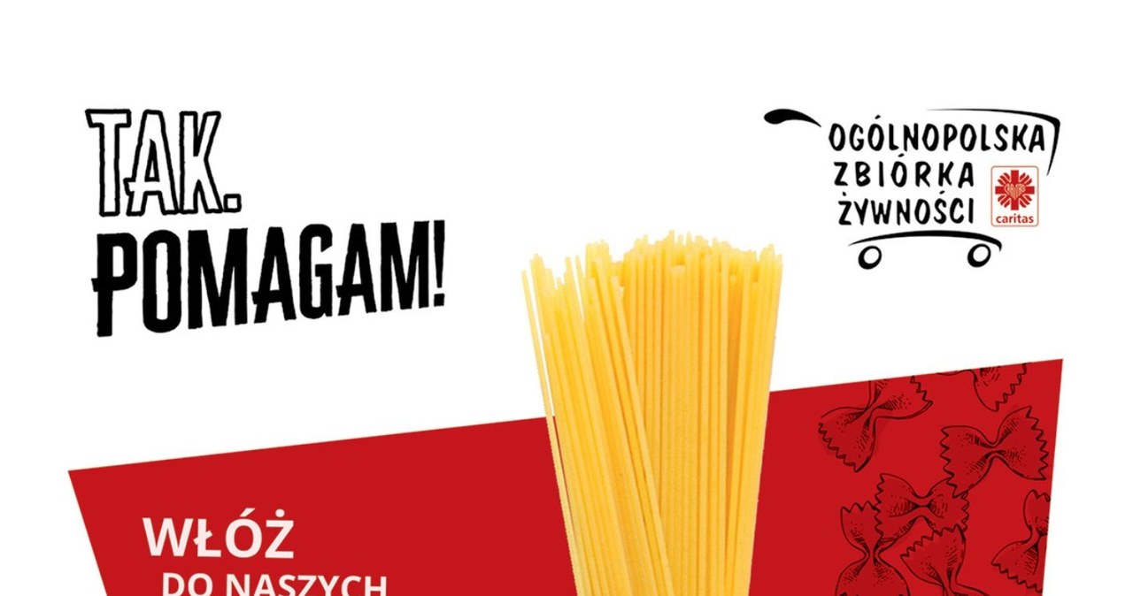 Podziel się żywnością z podopiecznymi Caritas