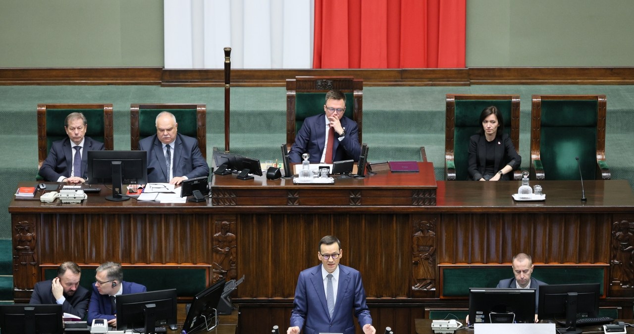 Morawiecki w expose: Urząd to zaszczyt. Polska to miłość