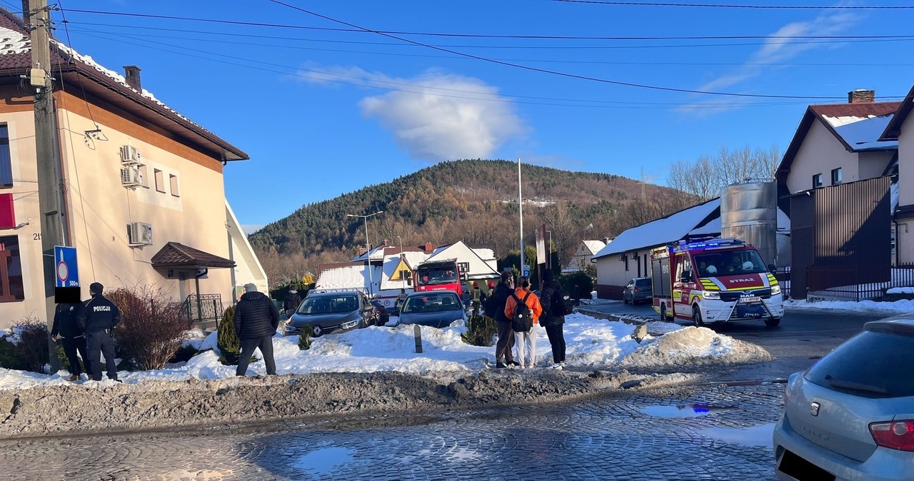 Strzelanina w Tymbarku. Jedna osoba w szpitalu