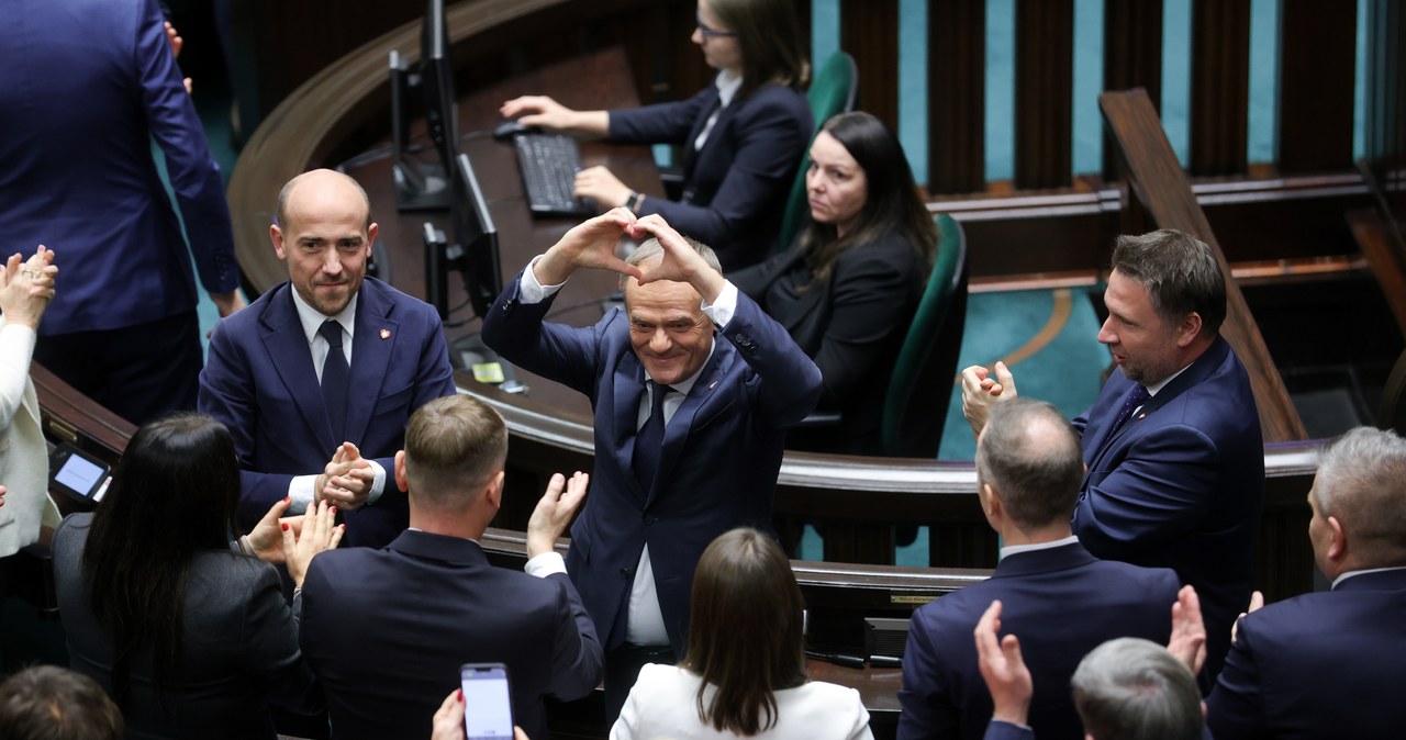 Donald Tusk premierem. Sejm zdecydował [ZAPIS RELACJI]