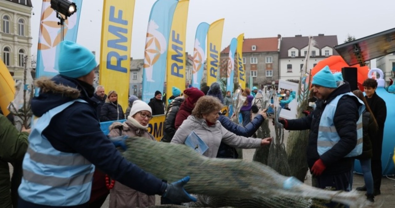 „Choinki pod choinkę od RMF FM i Małopolski”. Dziś Olsztyn i Elbląg