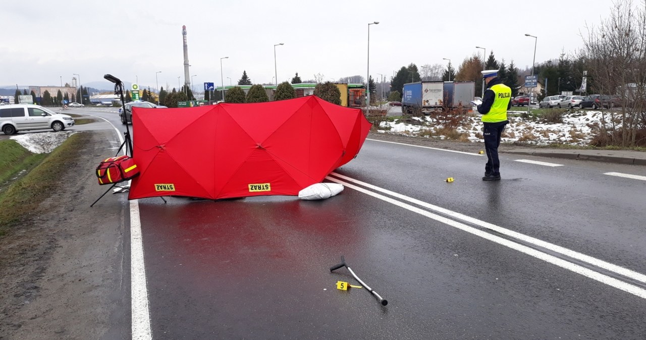 Gorlice: Lekarz, który śmiertelnie potrącił pieszego, usłyszał zarzuty