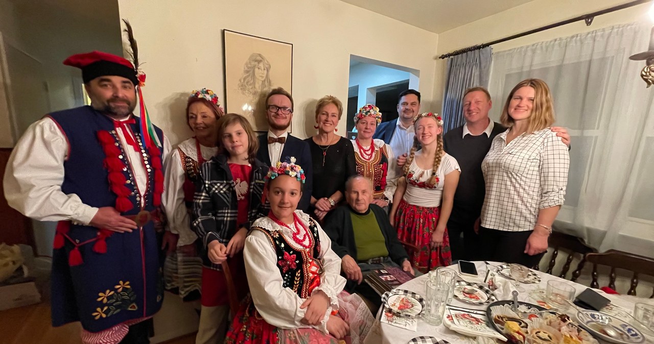 Wigilia dla weterana. Konwój Świętego Mikołaja RMF FM u płk Romualda Lipińskiego