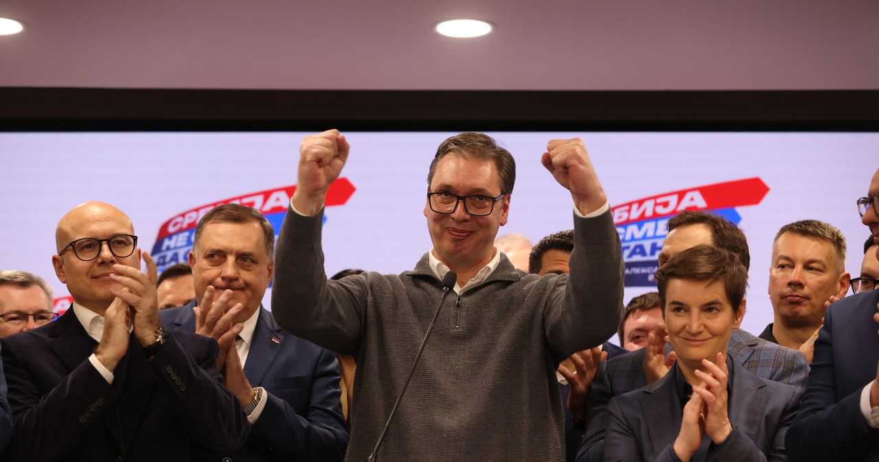 Serbia: Vuczić ogłasza zwycięstwo. Opozycja wzywa do protestów