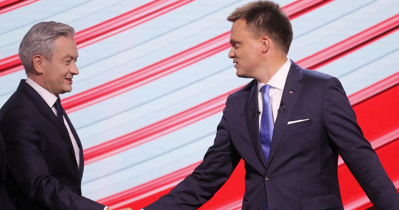 Hołownia odpowiada Biedroniowi: Radzę, aby spuścił z tonu