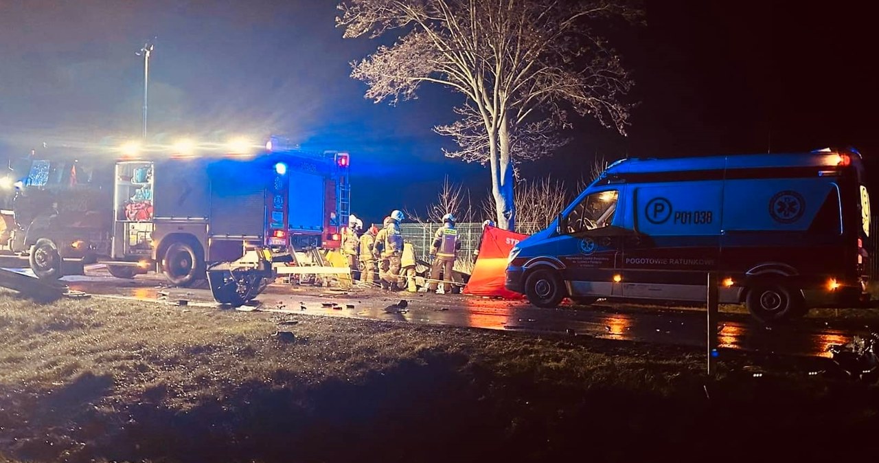 Nie żyją dwie młode osoby. Tragiczny wypadek w Wielkopolsce
