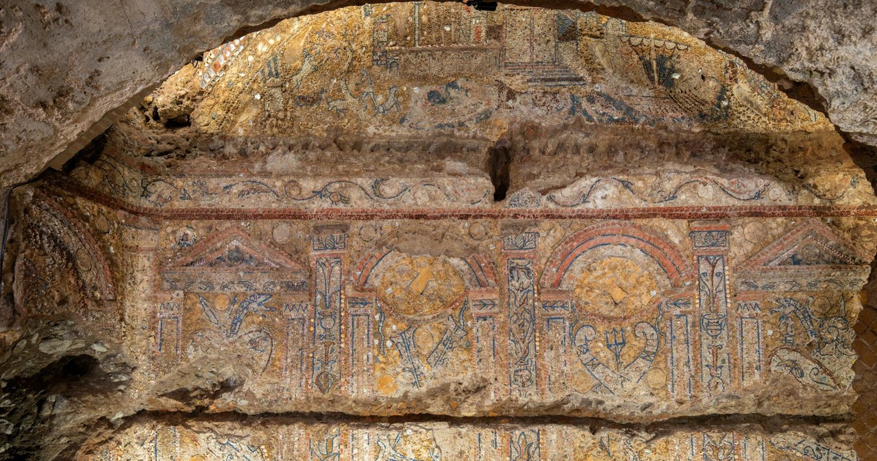 Archeologiczna sensacja w Rzymie: Luksusowy dom, a w nim wielka mozaika