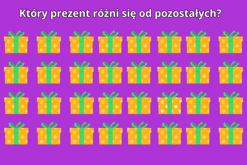Test na spostrzegawczość: Czy zauważysz tę drobną różnicę? Tylko sokoli wzrok to dostrzeże