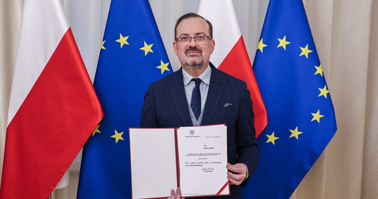 Maciej Awiżeń został nowym wojewodą dolnośląskim