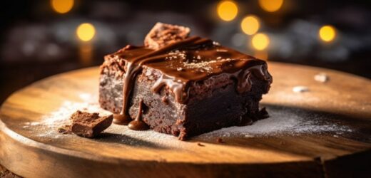 Korzenne brownie z pierniczkami – sylwestrowy rarytas z posmakiem świąt