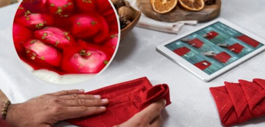 „Pamiątka” po świątecznej kolacji szpeci obrus? Tak się jej pozbędziesz