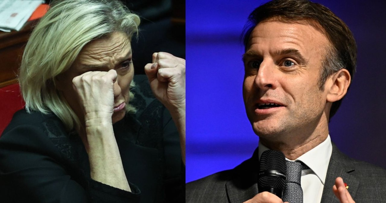 Macron boi się, że utoruje Marine Le Pen drogę do władzy