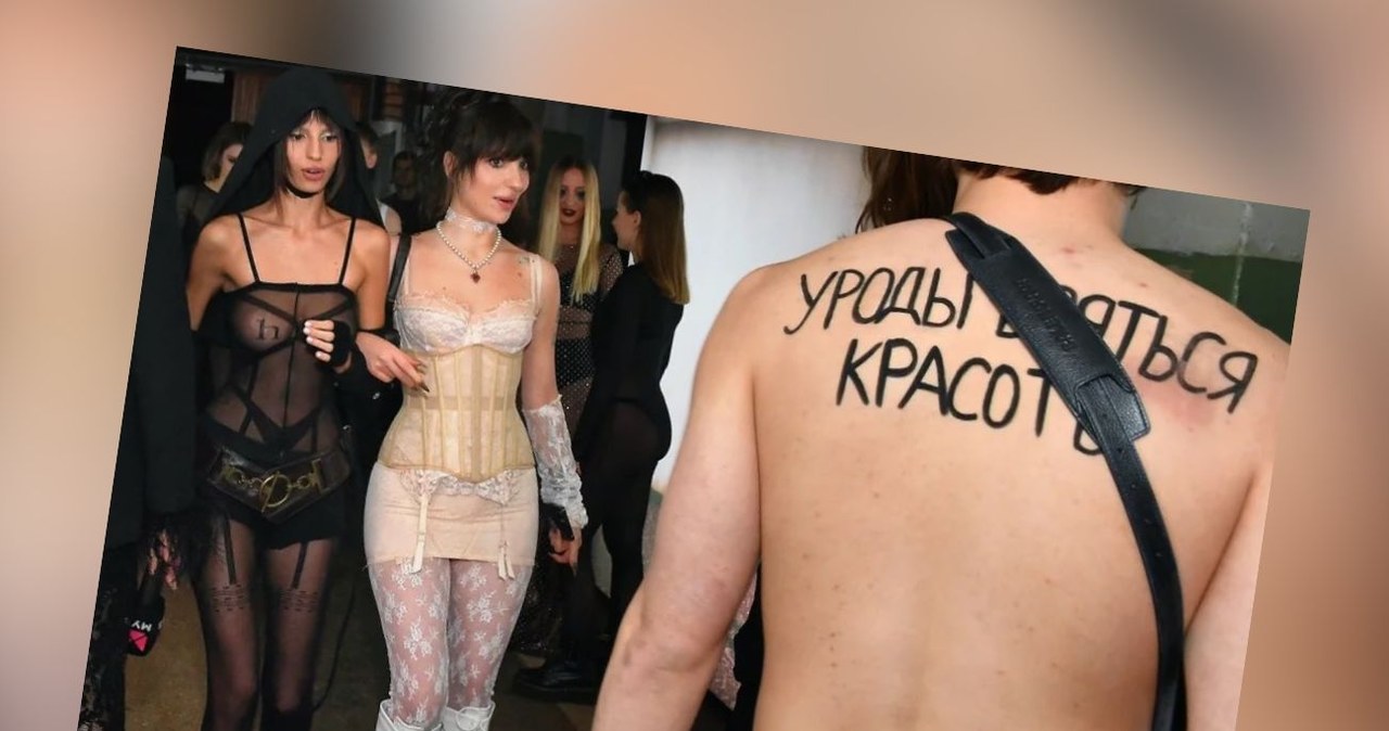 Zgnilizna moralna w Moskwie. Półnadzy celebryci wywołali oburzenie