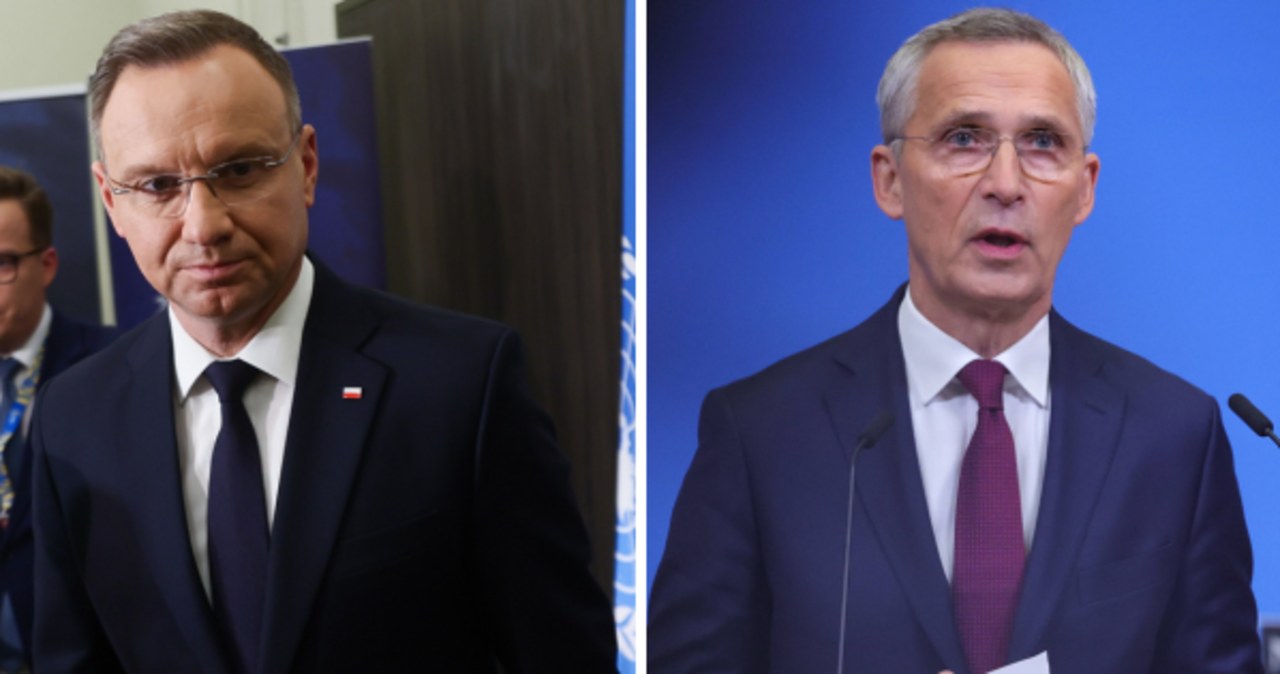 Prezydent Andrzej Duda rozmawiał z szefem NATO