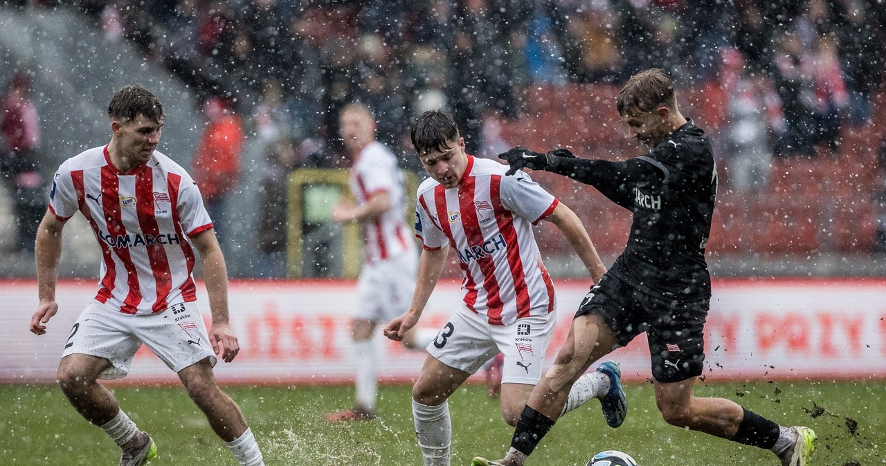Noworoczny trening Cracovii. Padło osiem bramek