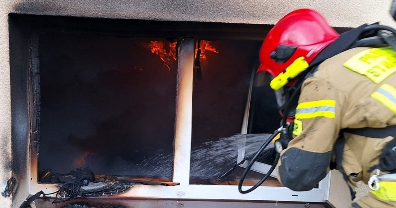 Pożar domu w Stalowej Woli. Nie żyje jedna osoba