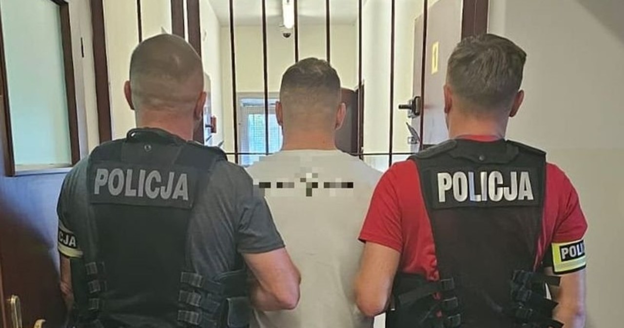 Zatrzymano sprawcę napadu na kantor w Małogoszczu