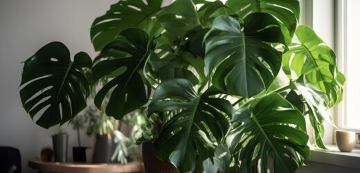 Monstera będzie miała liście w rozmiarze XXL. To zasługa roślinnego syropu