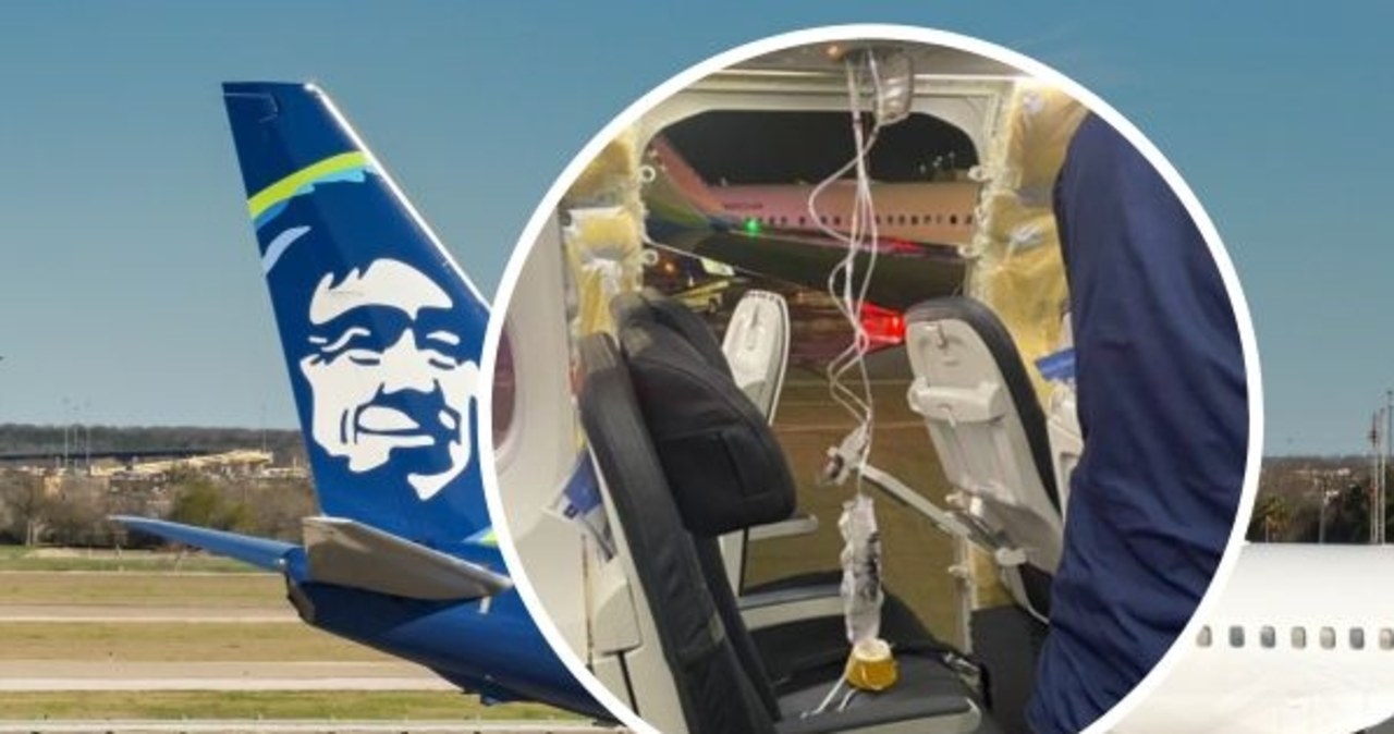 Wyssało kawałek kadłuba. Samolot awaryjnie lądował