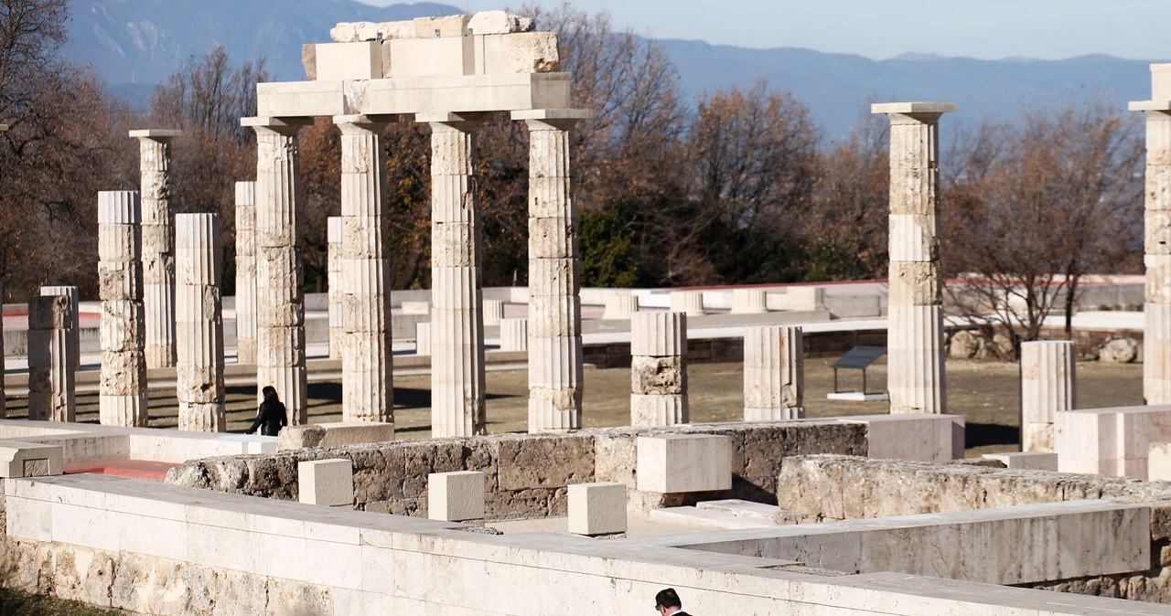 Potężny pałac Aleksandra Wielkiego otwarty dla zwiedzających
