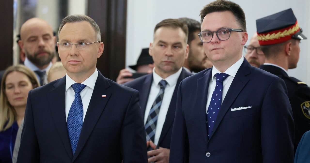 Prezydent chce rozmawiać z Hołownią o sprawie Kamińskiego i Wąsika