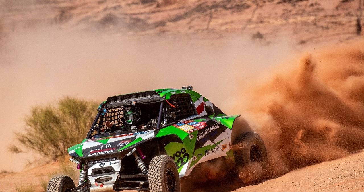 Rajd Dakar: Eryk Goczał wygrał czwarty etap