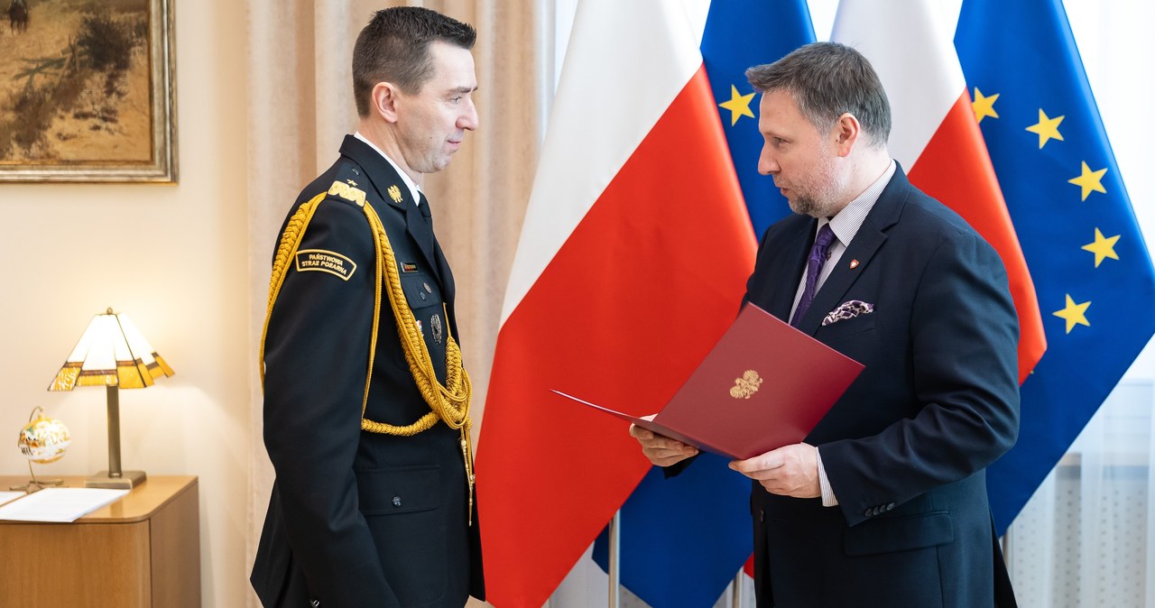 Jest nowy szef PSP. Feltynowski zastąpił Bartkowiaka