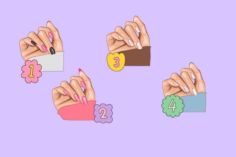 Który manicure jest najładniejszy? Odpowiedź wyjawi tajemnicę twojego charakteru