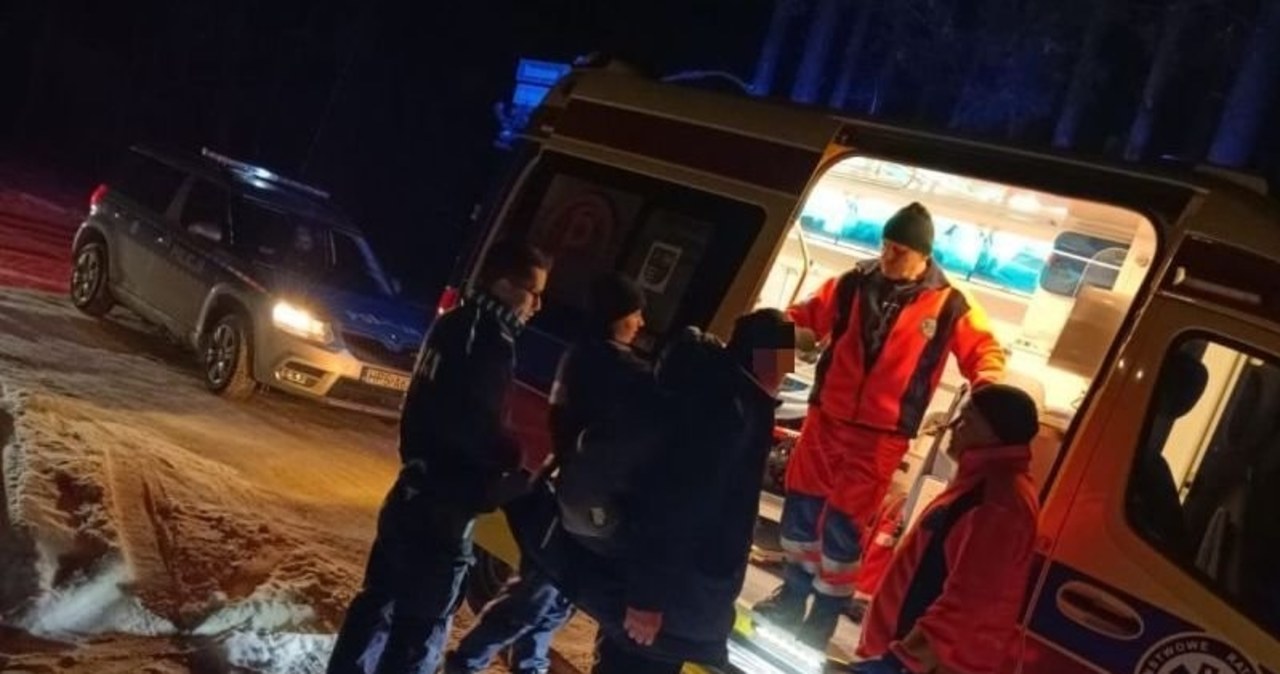 31-latek po kłótni z partnerką wyszedł z domu do lasu i zabłądził