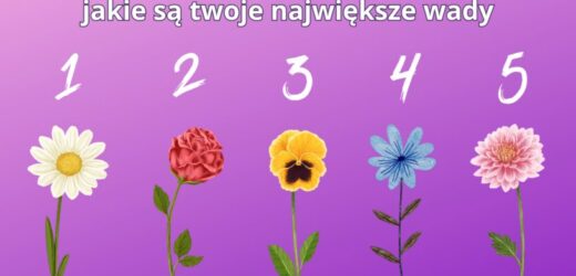 Prosty psychotest: Wybierz kwiatek i dowiedz się, jakie są twoje największe wady