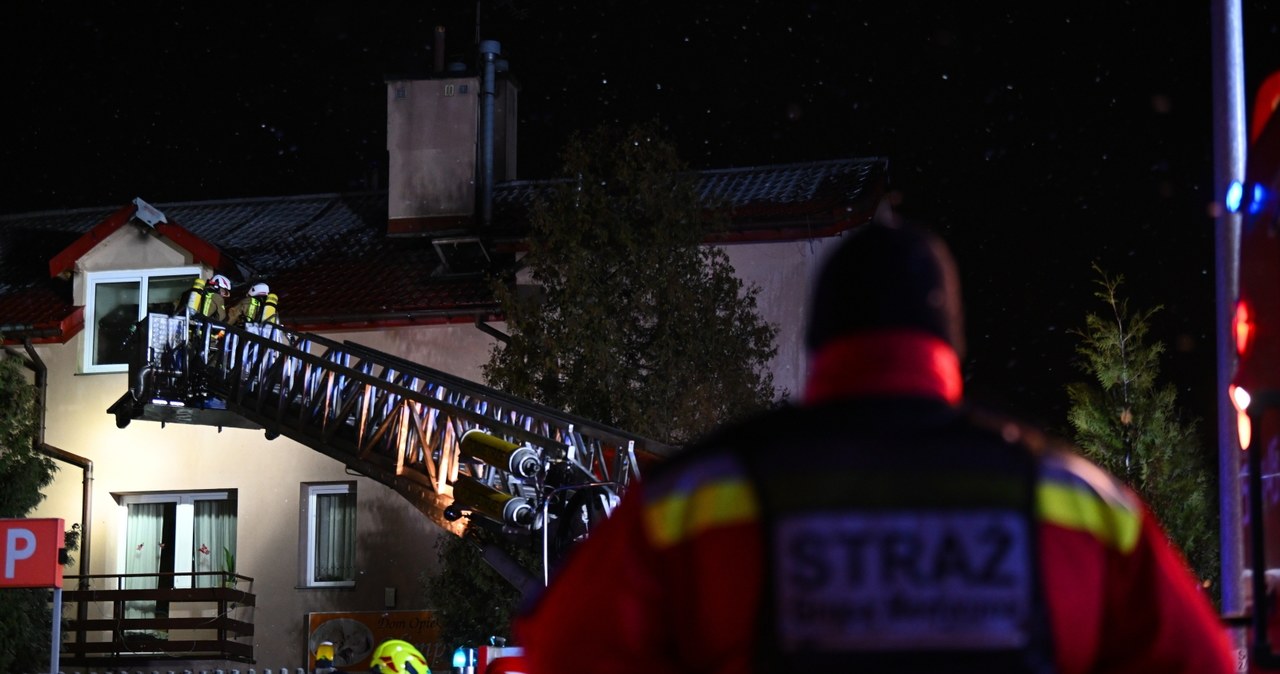 Pożar w domu seniora pod Warszawą. Ewakuacja 70 osób