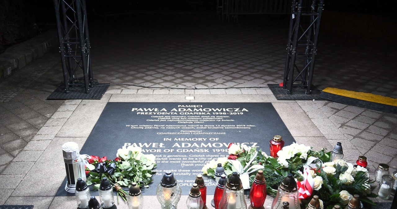 Piąta rocznica śmierci prezydenta Gdańska Pawła Adamowicza