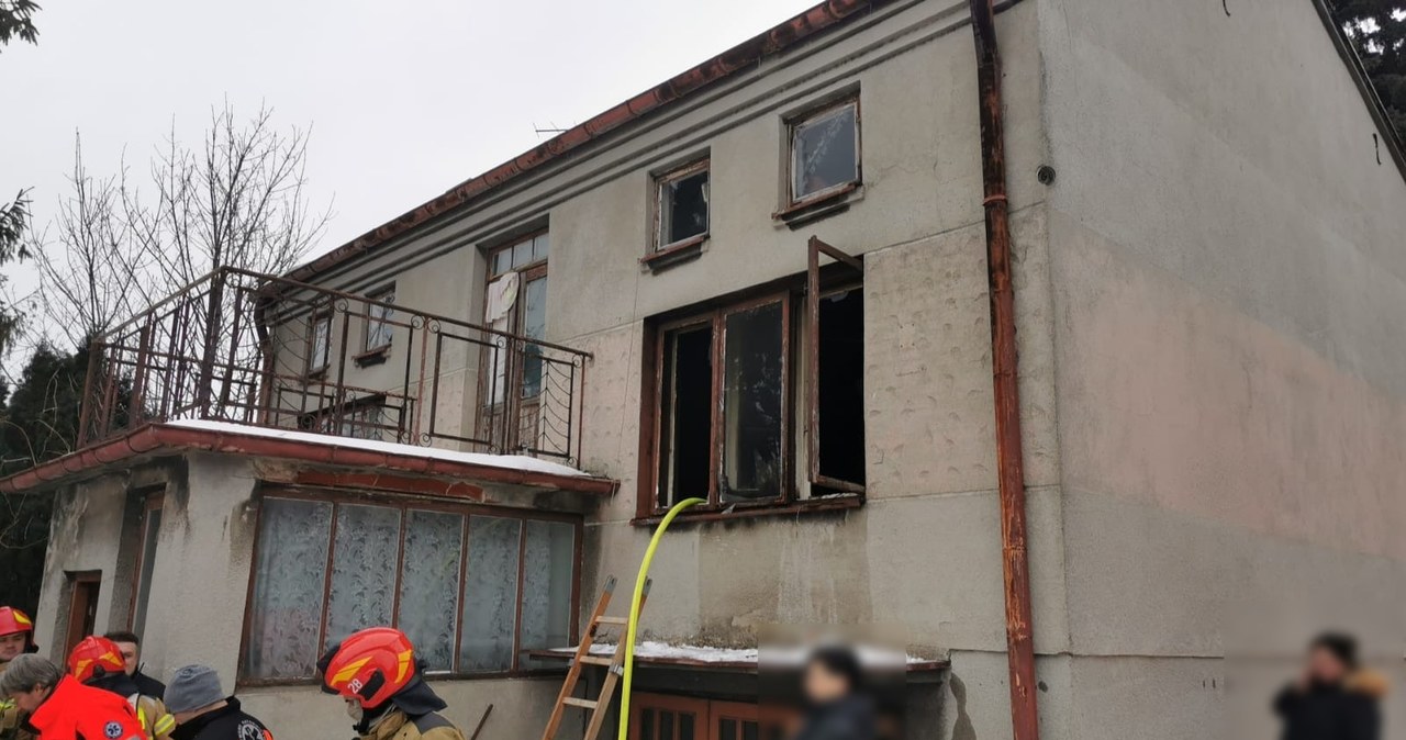 Tragedia w Łódzkiem. W pożarze zginął 48-latek