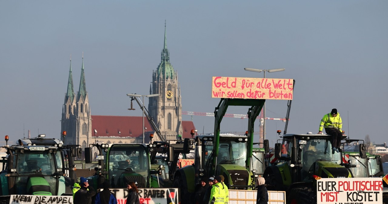 Protesty rolników w Niemczech. „Nie ma miejsca na wezwania do przemocy”