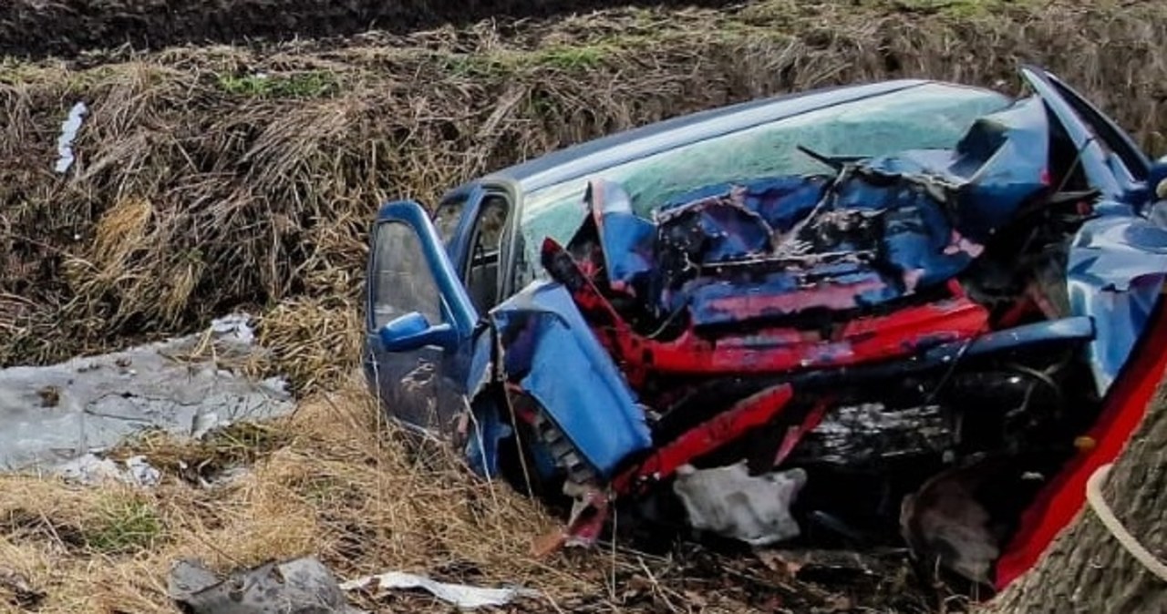 Wypadek w Krzywym Kole. Nie żyje jedna osoba
