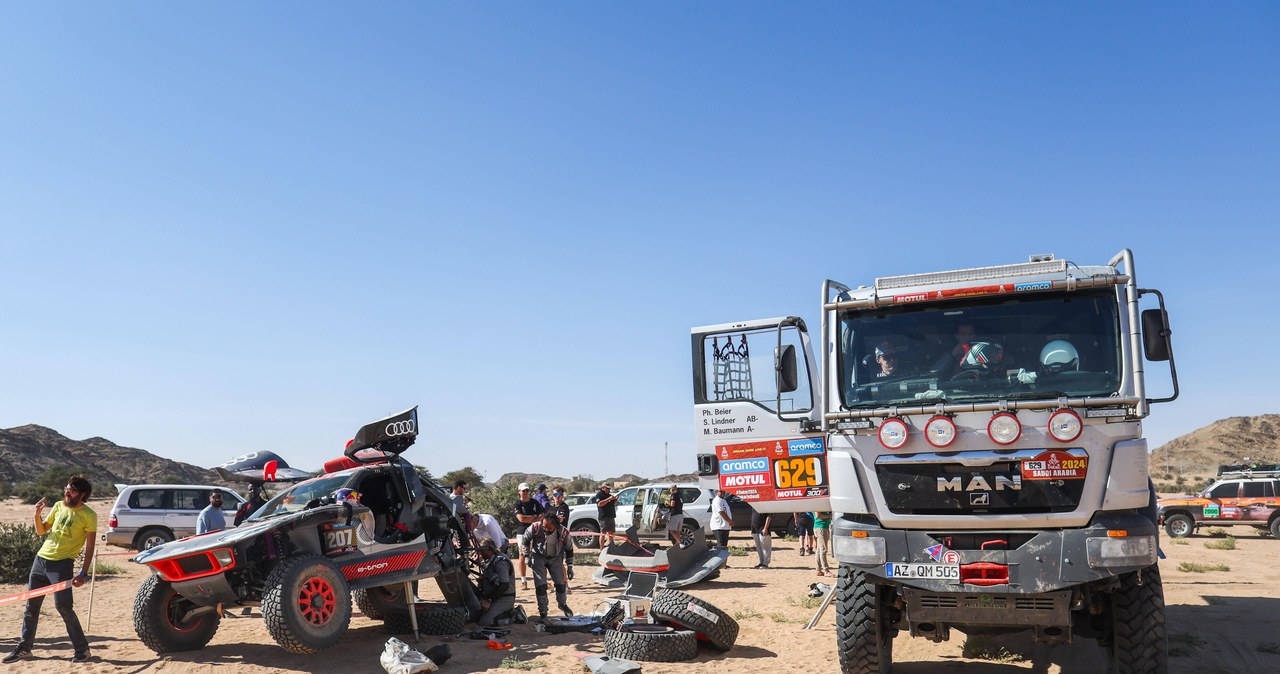 Rajd Dakar: Dominacja kierowców Audi. 21. lokata Hołowczyca