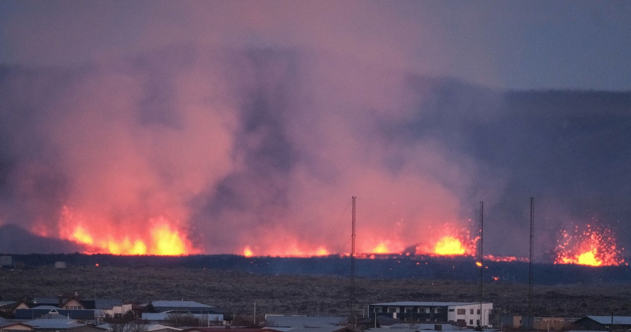 Polka z Islandii o erupcji wulkanu: Można tylko uciekać