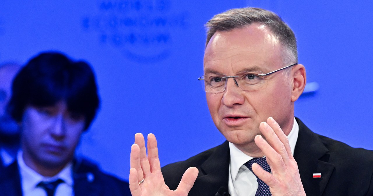 Duda w Davos: Polacy rozumieją Ukraińców