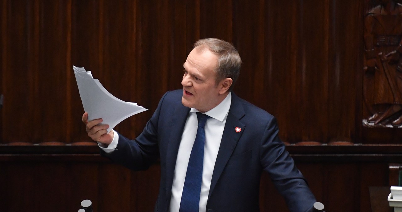 Tusk: Waszą wiarą jest chciwość. Waszym bożkiem jest mamona