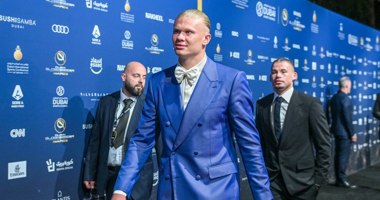 Wielki sukces Erlinga Haalanda. Norweg z nagrodą Globe Soccer Awards