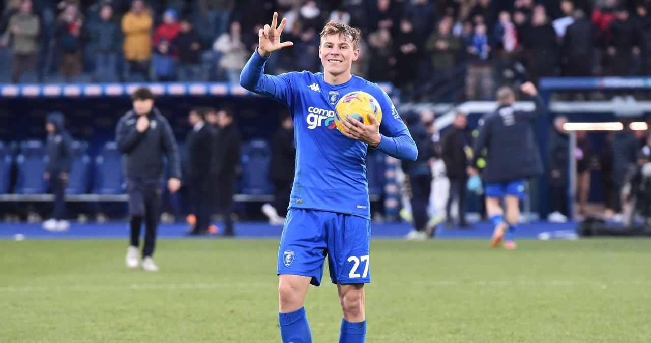 Szymon Żurkowski z hat-trickiem dla Empoli w Serie A