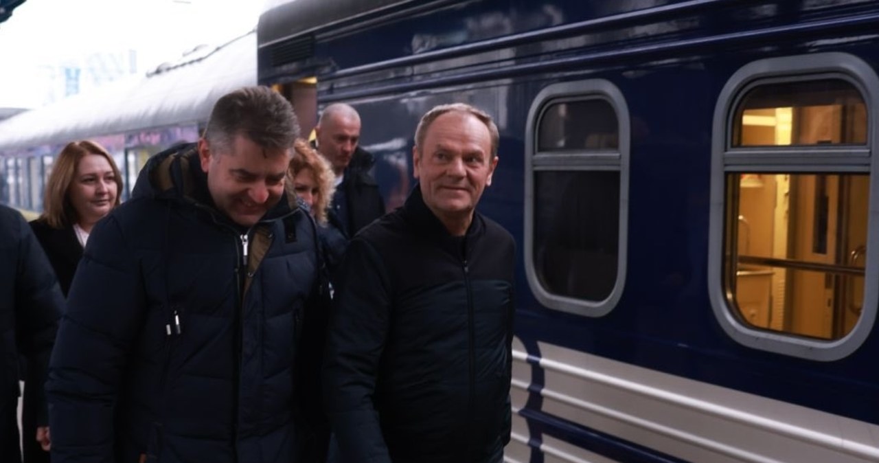 Donald Tusk jest w Kijowie. Spotka się z Zełenskim