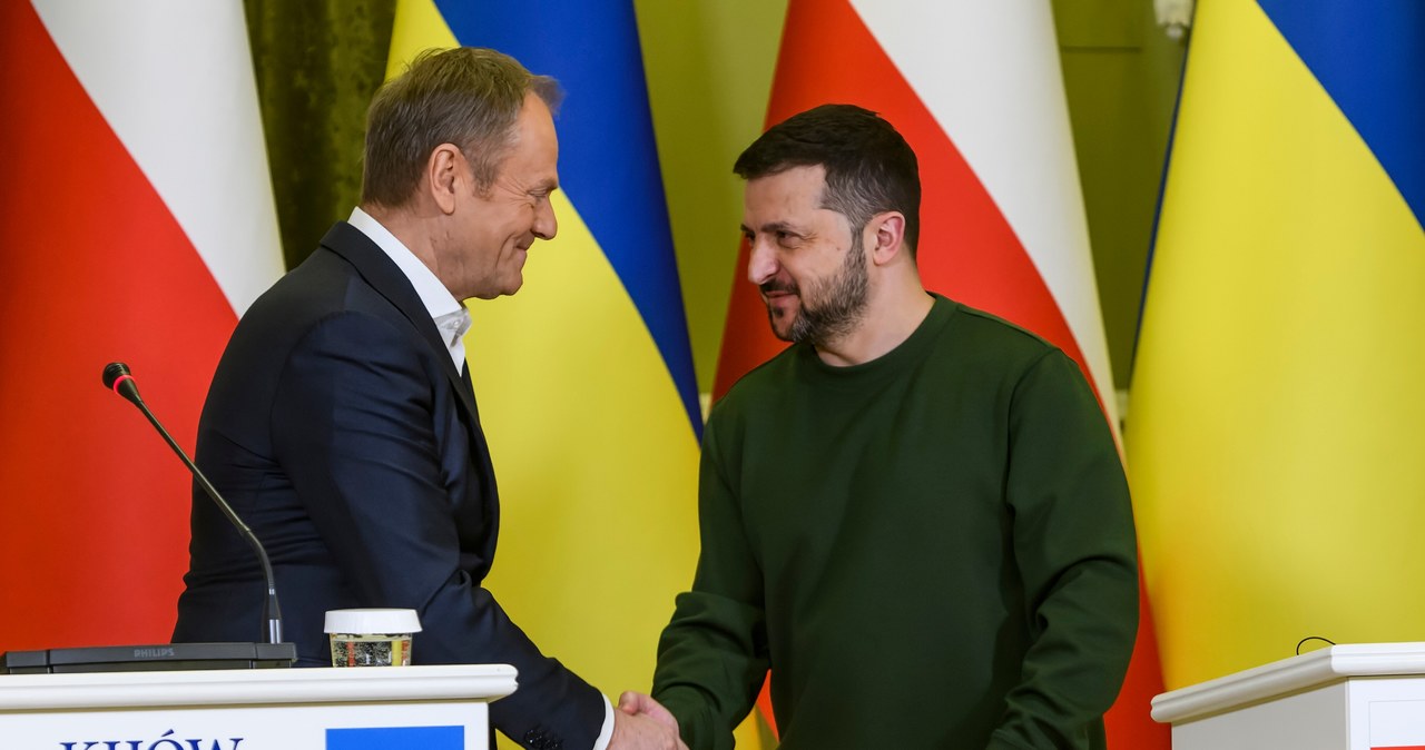 Tusk z Zełenskim o możliwości wspólnych zakupów zbrojeniowych