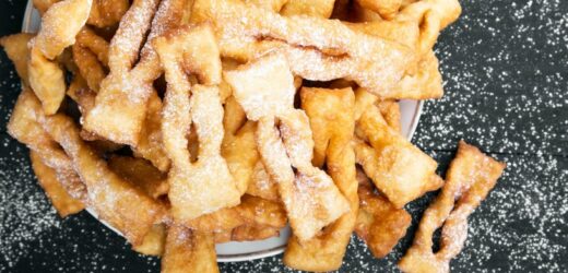 „Dobre, takie nie za słodkie” – chrupiące faworki z mascarpone