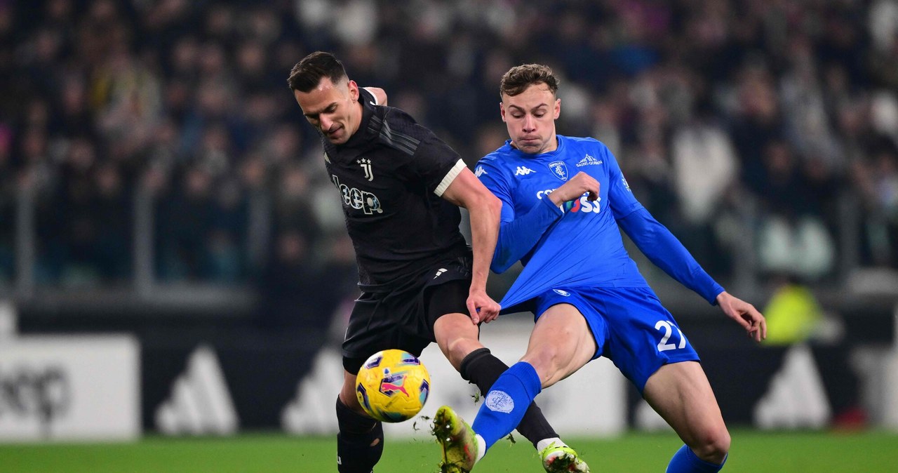 Juventus zremisował z Empoli w „polskim” meczu. Milik z czerwoną kartką