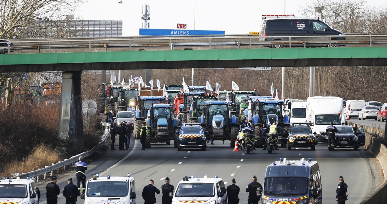 Francuscy rolnicy chcą zablokować Paryż. 15 tys. policjantów w akcji