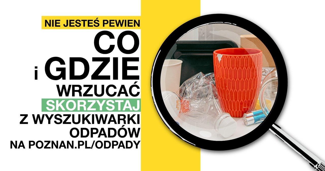 Sztuczna inteligencja pomoże mieszkańcom Poznania segregować odpady
