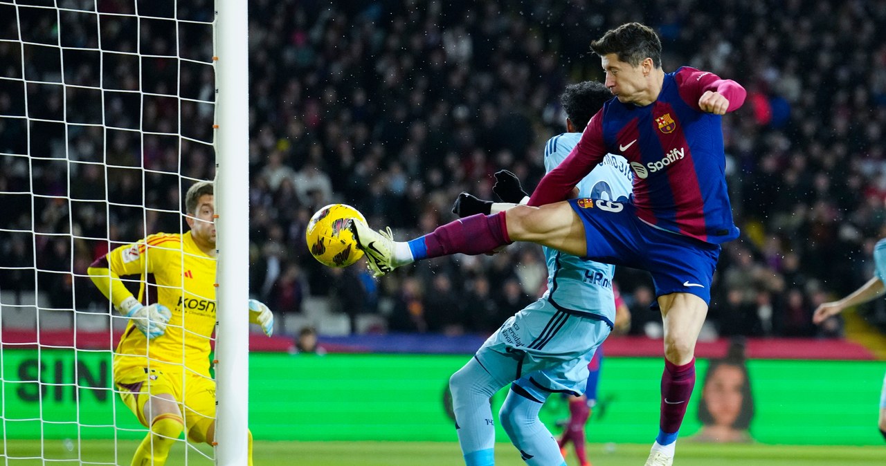 Liga hiszpańska: Skromna wygrana Barcelony, Lewandowski znów bez gola